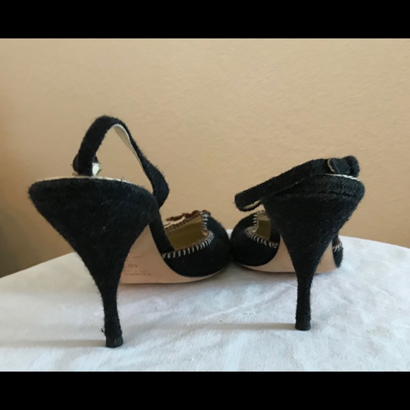 Black Prada heels size 40 (EU) - Picture 4 of 5